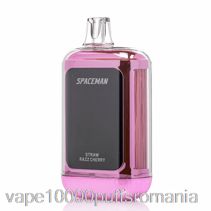 Vape Romania Spaceman Curve 18k Paie De Unica Folosinta Razz Cherry